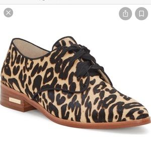 COPY - Louise et Cie calf hair oxfords